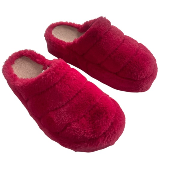 We the free It’s a vibe platform slippers, Magenta,Hot pink,Size 7,New - Picture 4 of 9